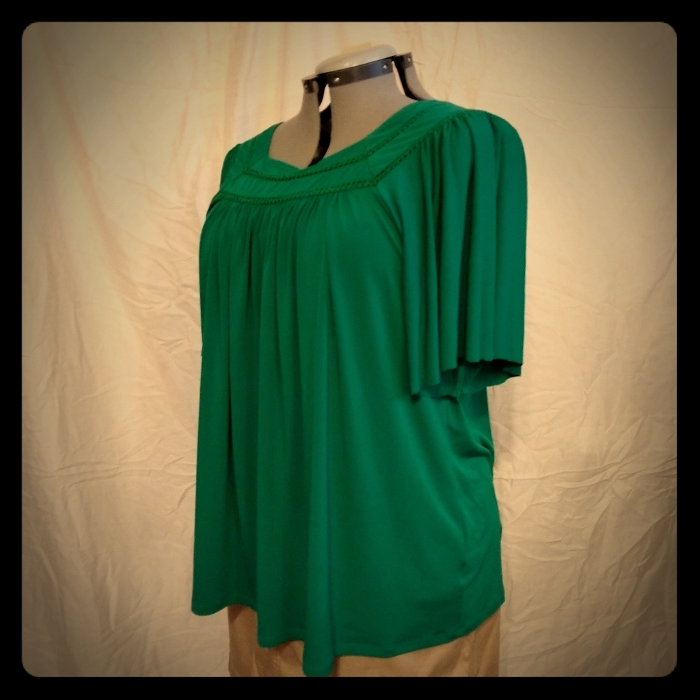 Emerald Green Blouse